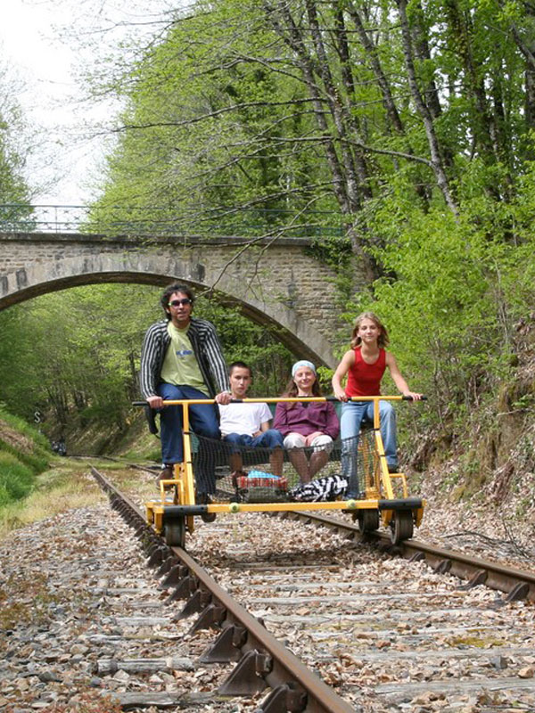 Velo rail Busssière Galant