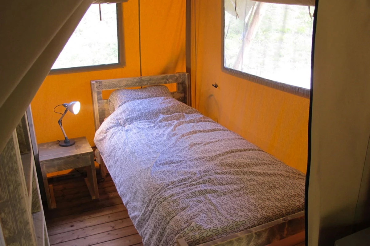Location tente de safari, camping la Chatonnière