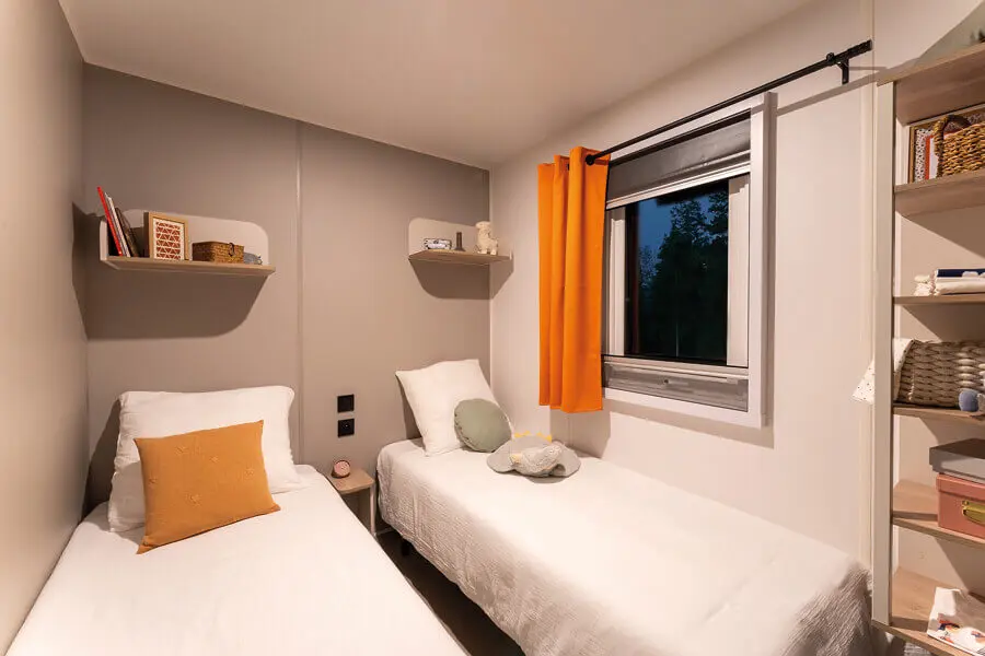 Location mobile home dans camping familial